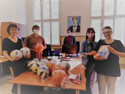 Обновяване на материалната база в ОбУ "Васил Левски", село Тенево  2